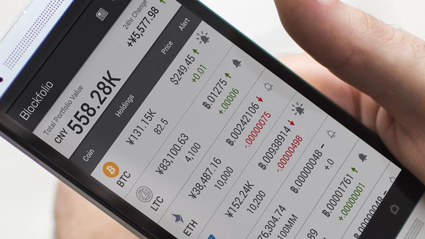 Cryptocurrencies Tracking App Blockfolio